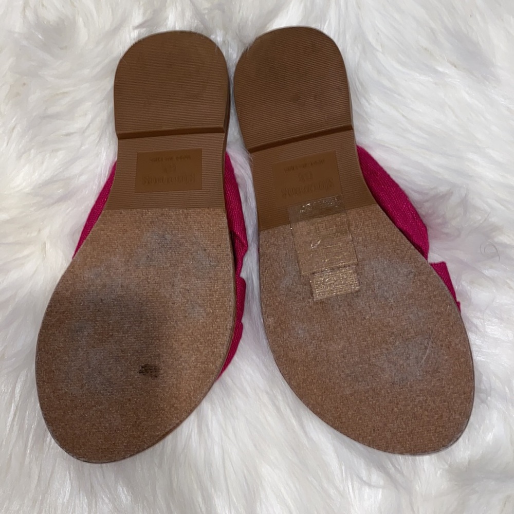 Fuchsia Soludos Slides In Size 6.5 - image 2